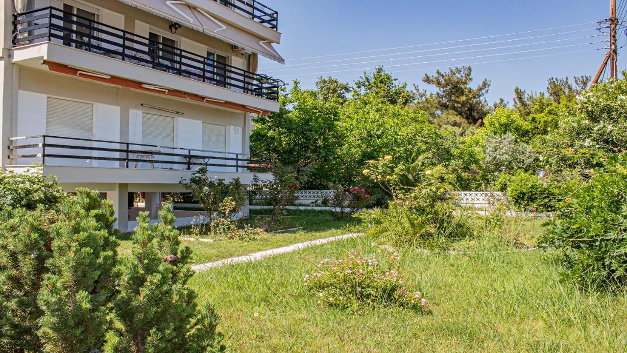 Apartment 45M2 In Aszproválta Kültér fotó